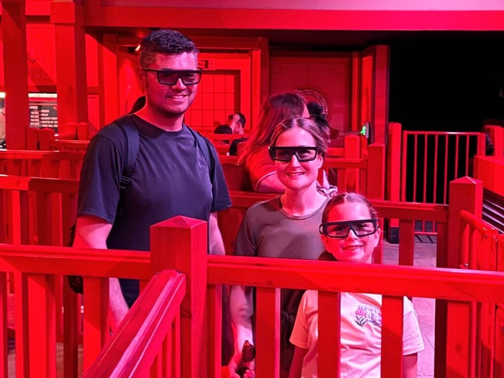 Ultimate Family Guide for LEGOLAND Windsor, frugal mum review, photo of ninjago 4D ride