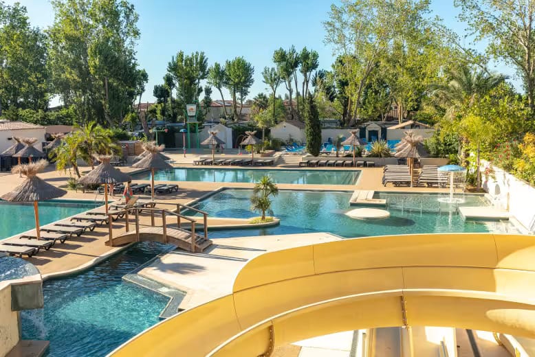 Best Eurocamp Resorts in France Near Airports, frugal mum travel guide, photo of Les Jardins du Tivoli, Languedoc