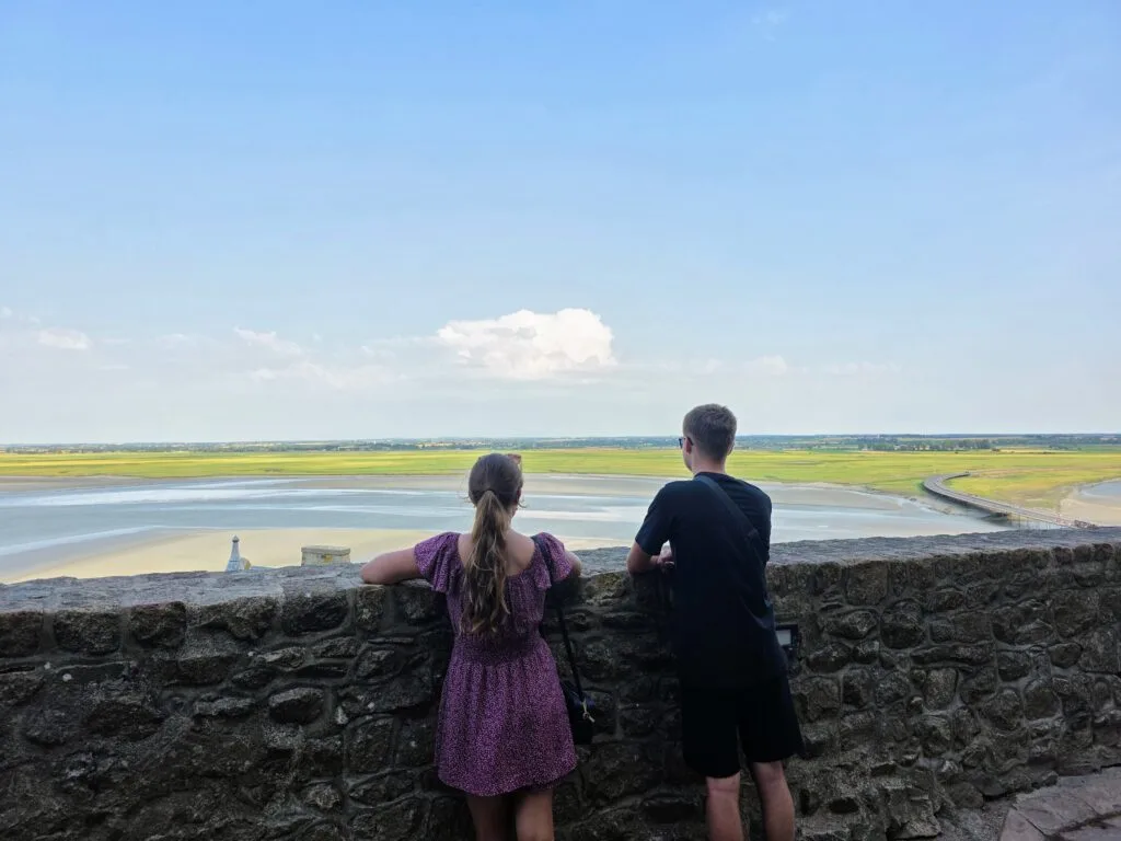 20 Best Things to Do in Brittany with Kids, frugal mum travel guide, photo of mont saint-michel with kids