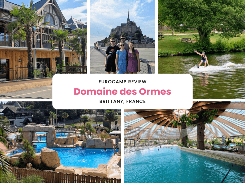 Eurocamp Holiday Review, Domaine des Ormes, Brittany, France, frugal mum