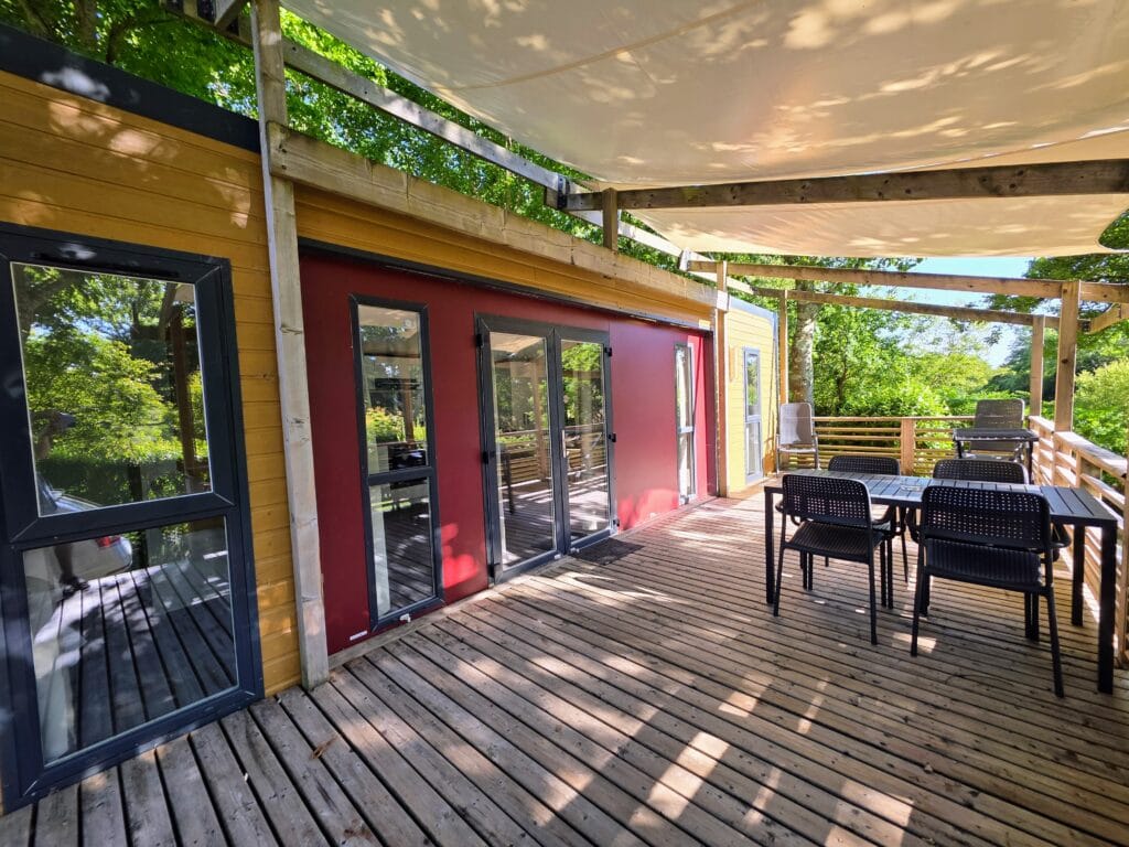 Eurocamp Holiday Review, Le Mané Guernehué, Brittany, France, frugal mum travel guide, photo of ultimate accommodation