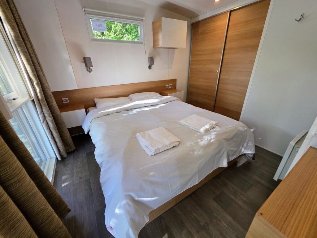 Eurocamp Holiday Review, Le Mané Guernehué, Brittany, France, frugal mum travel guide, photo of ultimate accommodation