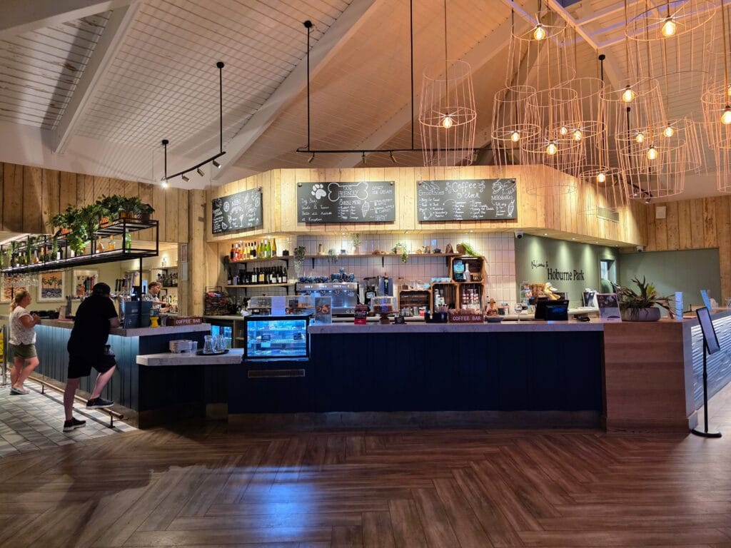 hoburne park review, dorset, frugal mum travel guide, photo of reception