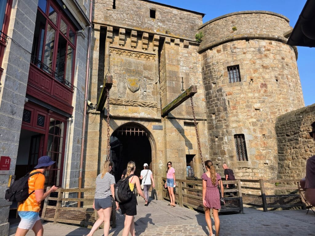 Visiting Mont Saint-Michel with Kids, Family Frugal Mum Guide, photo of village