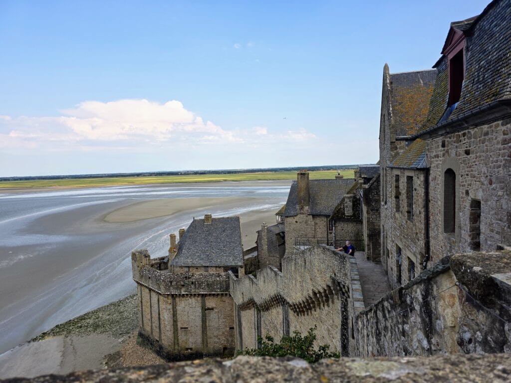 Visiting Mont Saint-Michel with Kids, Family Frugal Mum Guide, photo of building