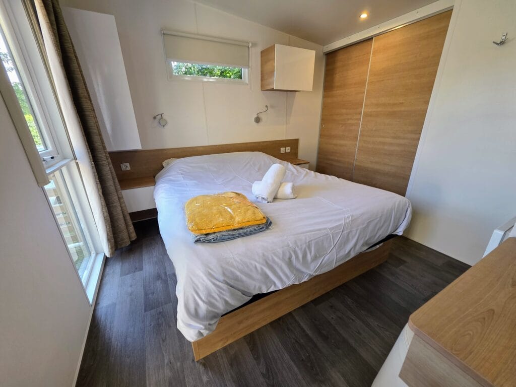 Eurocamp Holiday Review, Domaine des Ormes, Brittany, France, frugal mum photo of ultimate accommodation