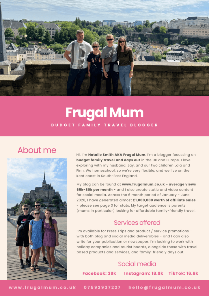 frugal mum media pack 1 2026