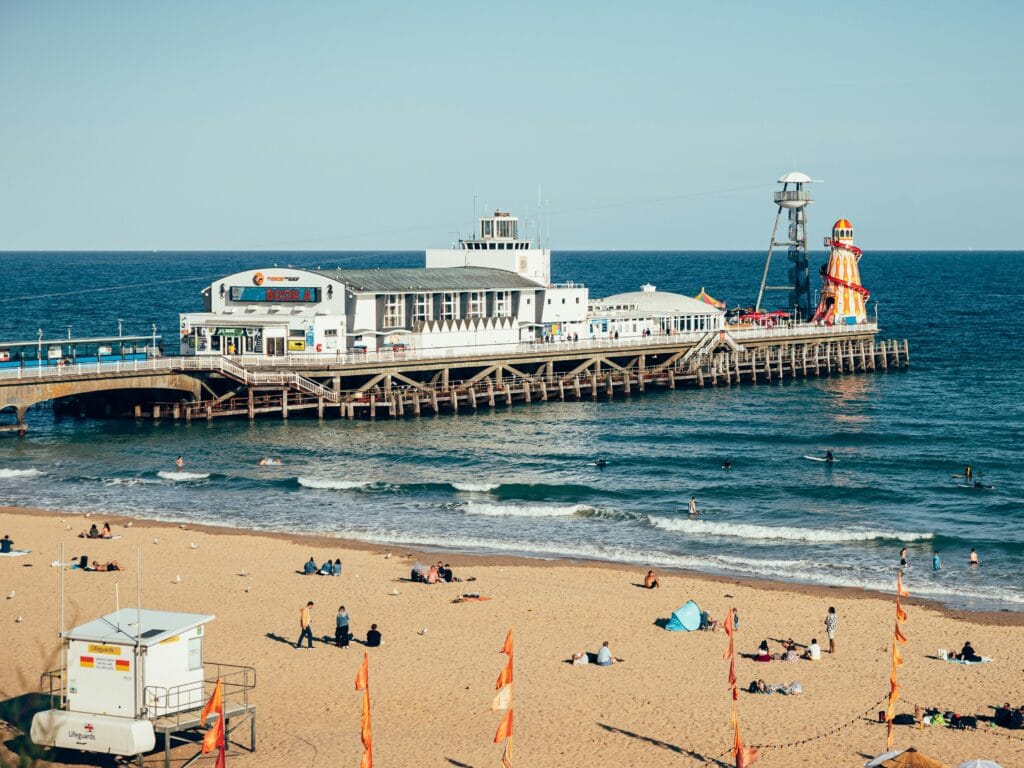hoburne park review, dorset, frugal mum travel guide, photo of bournemouth pier
