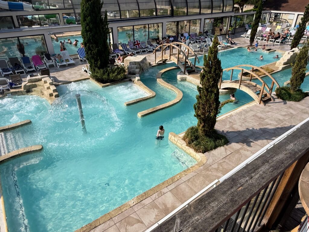 Eurocamp Holiday Review, La Croix du Vieux Pont, Paris, France, frugal mum photo of pool