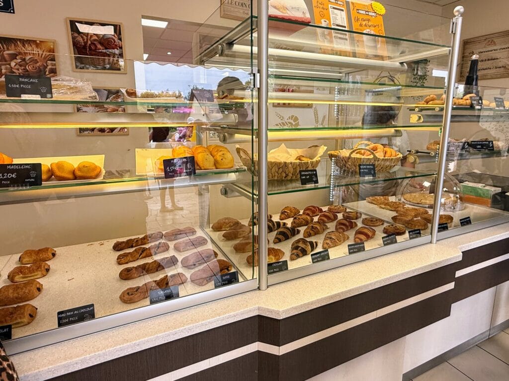 Eurocamp Holiday Review, La Croix du Vieux Pont, Paris, France, frugal mum photo of pastries