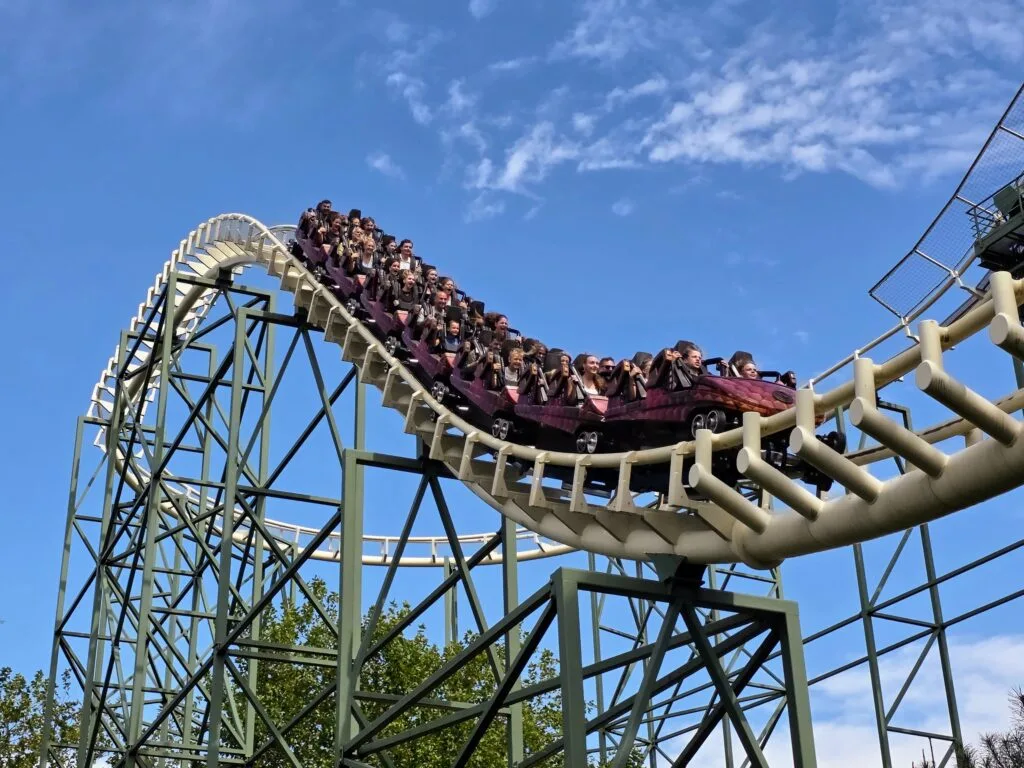 Duinrell or Efteling Which Is Better for Families, frugal mum guide, photo of efteling rollercoaster