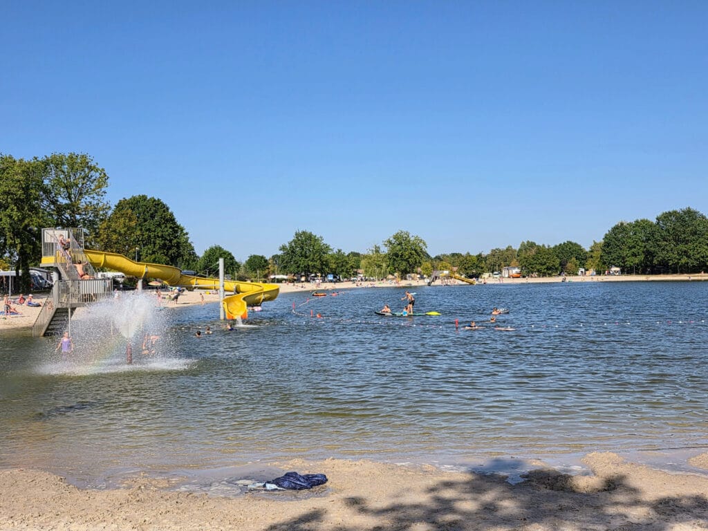 Eurocamp Holiday TerSpegelt, the Netherlands, frugal mum review, photo of lake