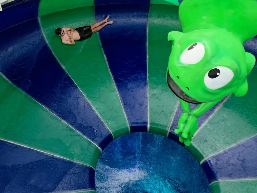 Duinrell or Efteling Which Is Better for Families, frugal mum guide, photo of duinrell waterslide
