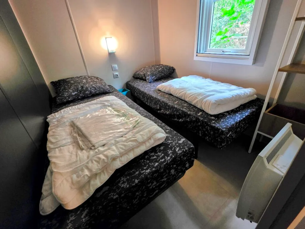 Duinrell Holiday and theme park, frugal mum review, the Netherlands, photo of o'hara duingalow accommodation
