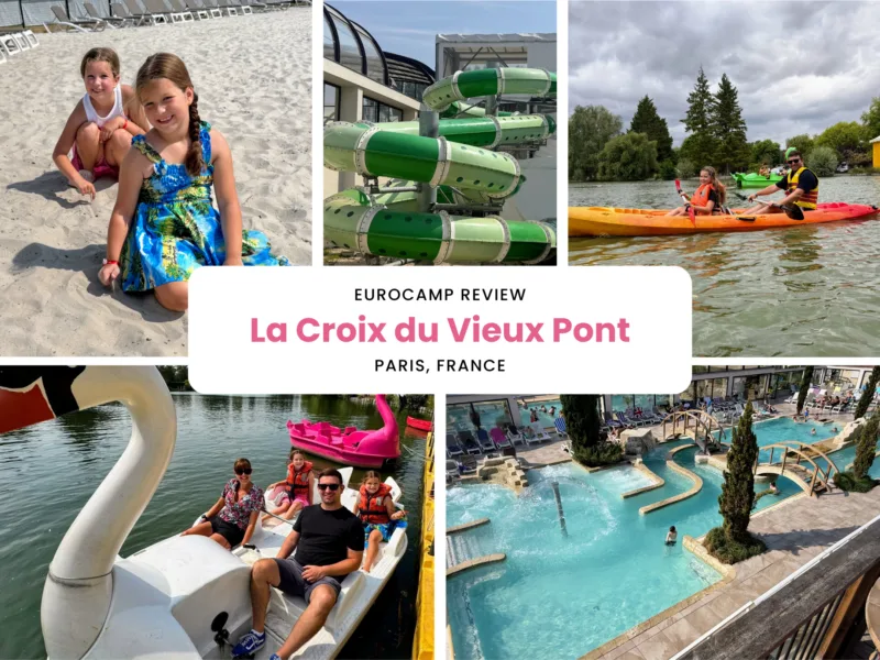 Eurocamp Holiday Review, La Croix du Vieux Pont, Paris, France, frugal mum