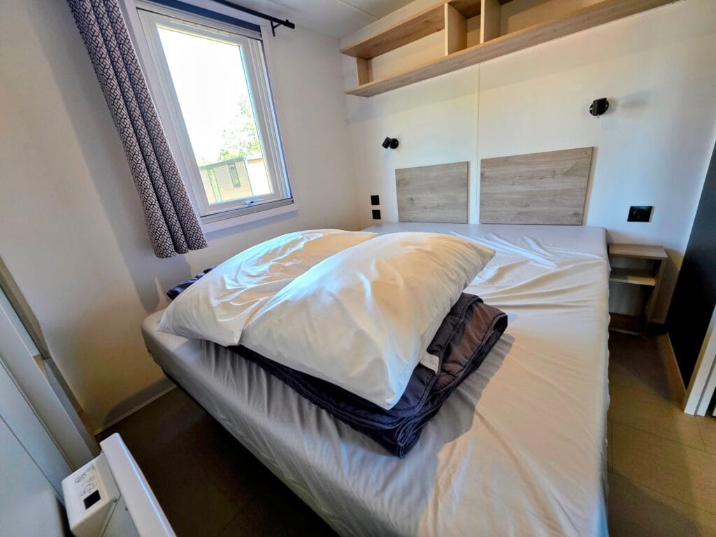 Eurocamp Holiday TerSpegelt, the Netherlands, frugal mum review, photo of premium accommodation