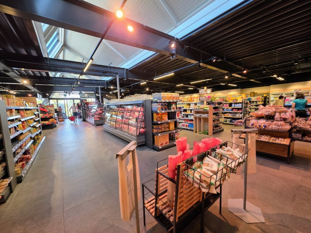 Eurocamp Holiday TerSpegelt, the Netherlands, frugal mum review, photo of supermarket