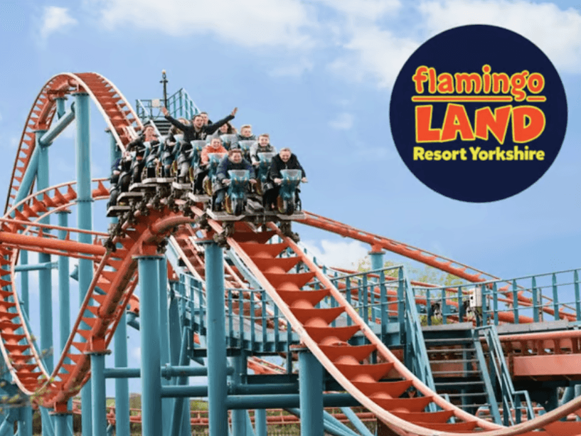 October Half Term Discounts for UK Days Out with Kids (2026), photo of flamingo land