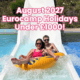 Eurocamp school summer holiday deals, August 2026 under £1000, frugal mum travel guide