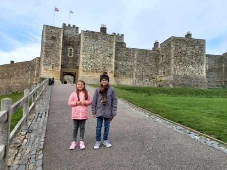 Dover castle, english heritage, kent, frugal mum children, free home education day out, photo