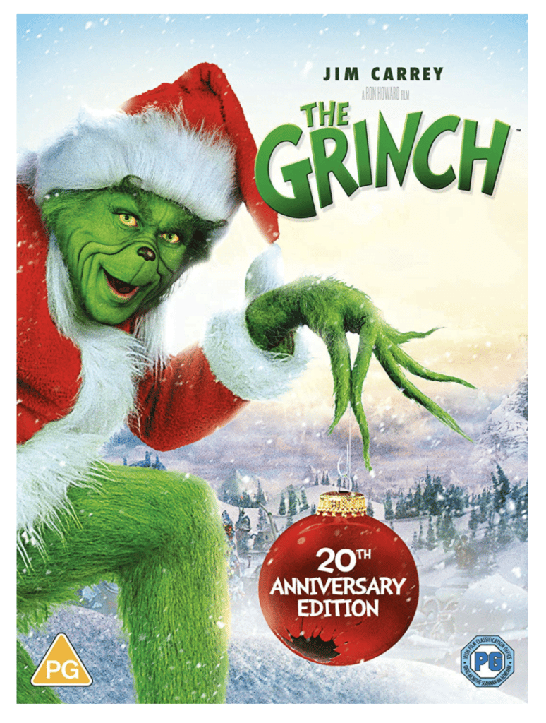 Christmas movies, amazon, frugal mum recommends, DVD image, The Grinch
