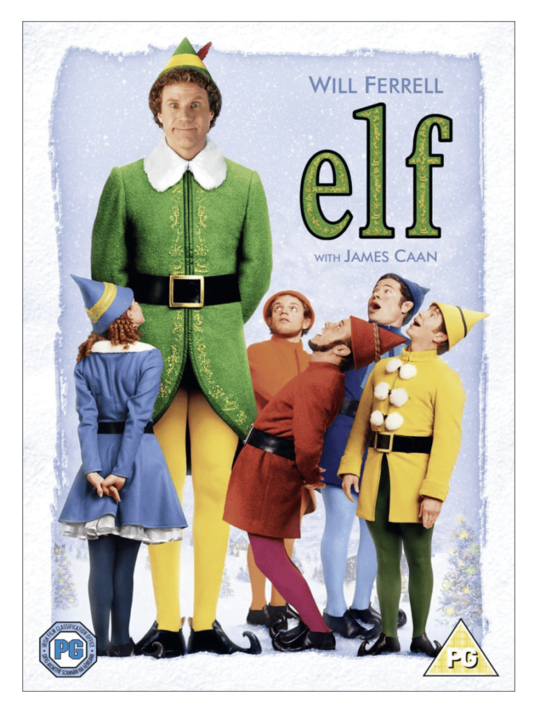 Christmas movies, amazon, frugal mum recommends, DVD image, Elf