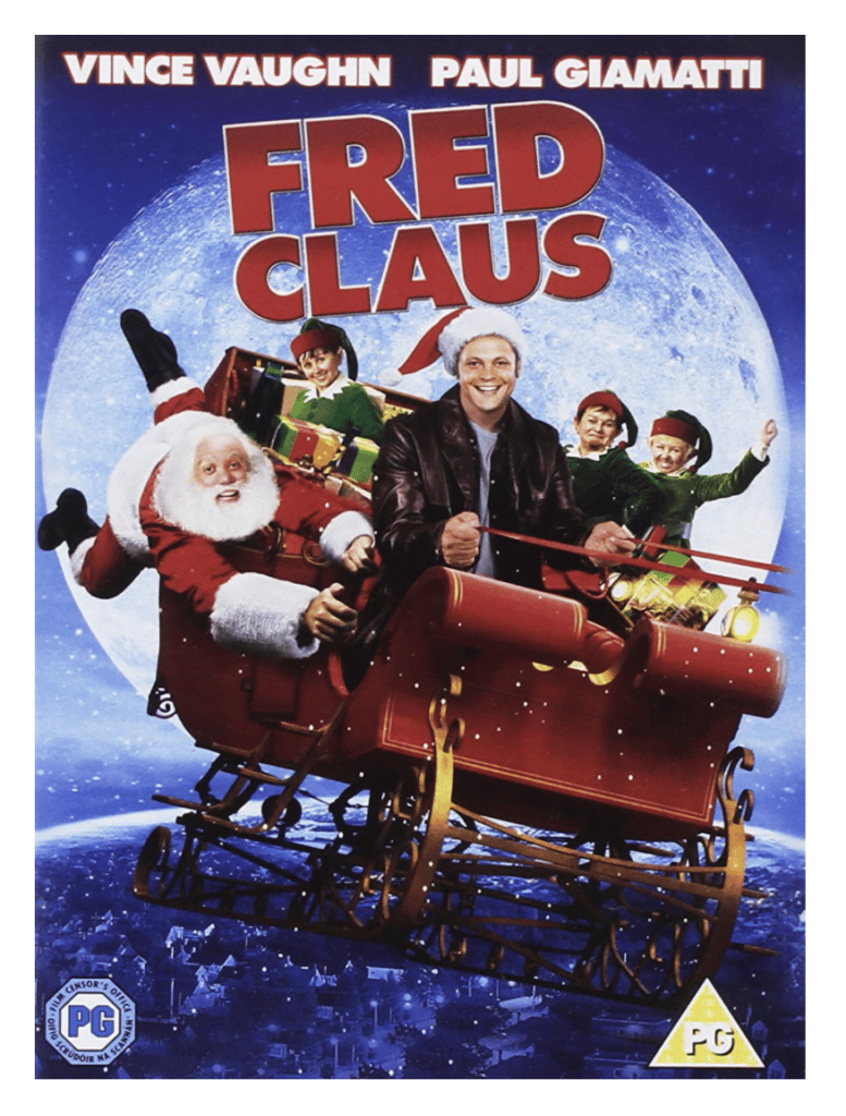 Christmas movies, amazon, frugal mum recommends, DVD image, Fred Claus