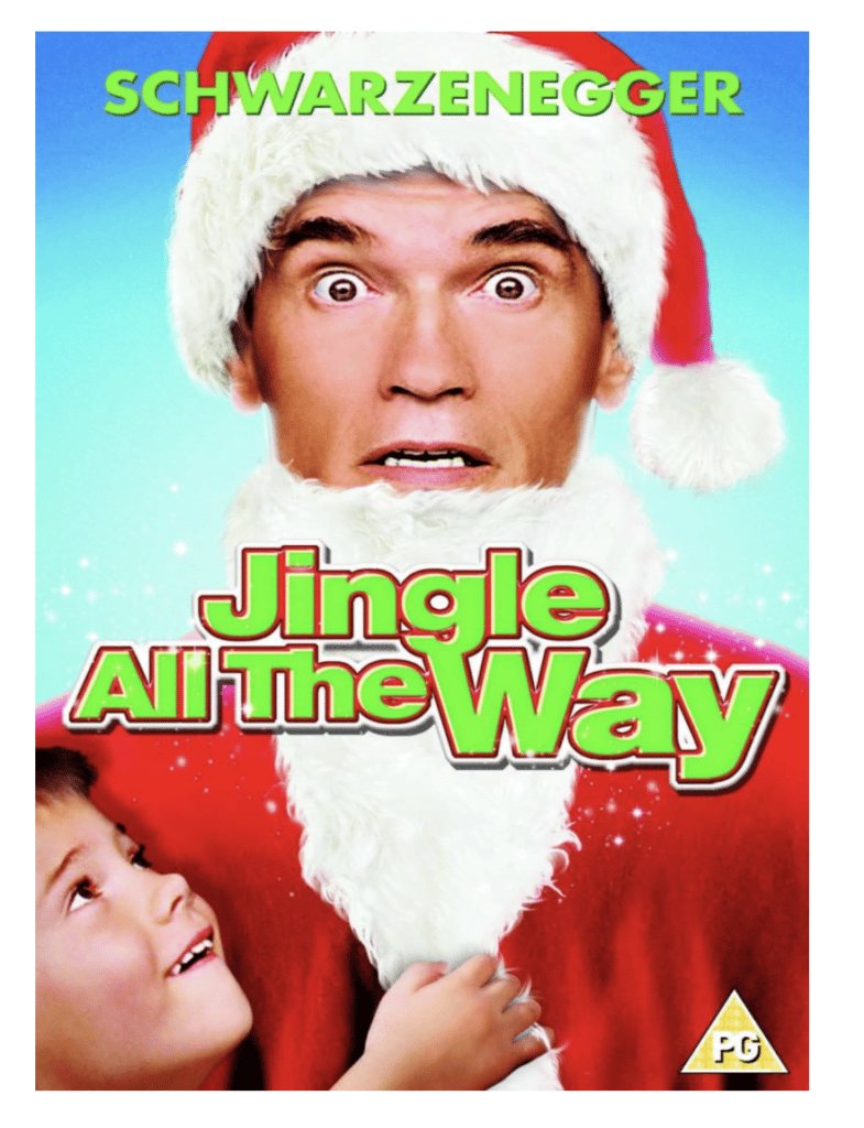 Christmas movies, amazon, frugal mum recommends, DVD image, Jingle all the Way
