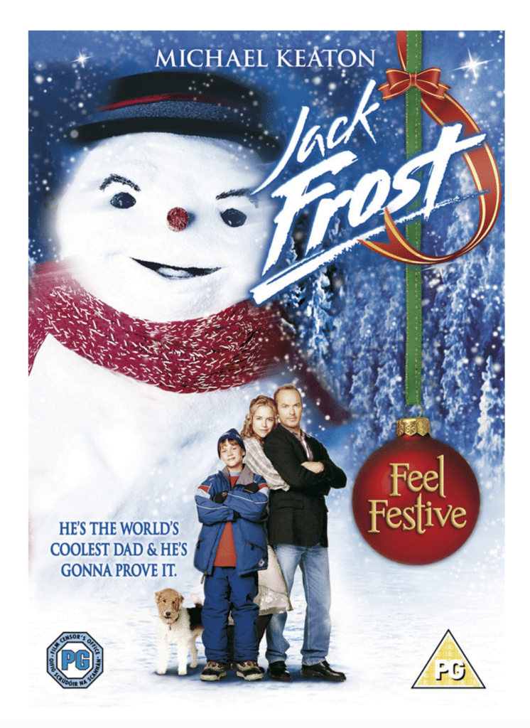 Christmas movies, amazon, frugal mum recommends, DVD image, Jack Frost