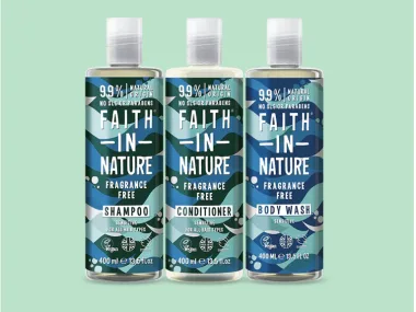 faith in nature zero waste products, shampoo, condition, soap frugal mum review