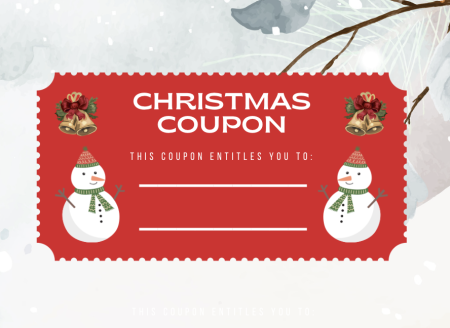 free, printable christmas coupon from frugal mum