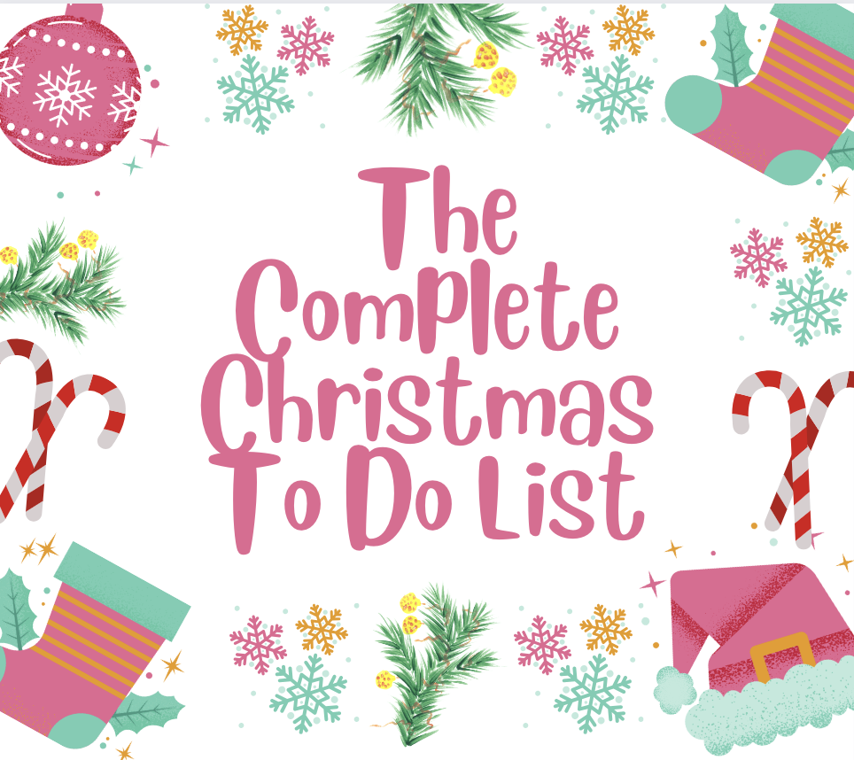 Christmas to do list image for article