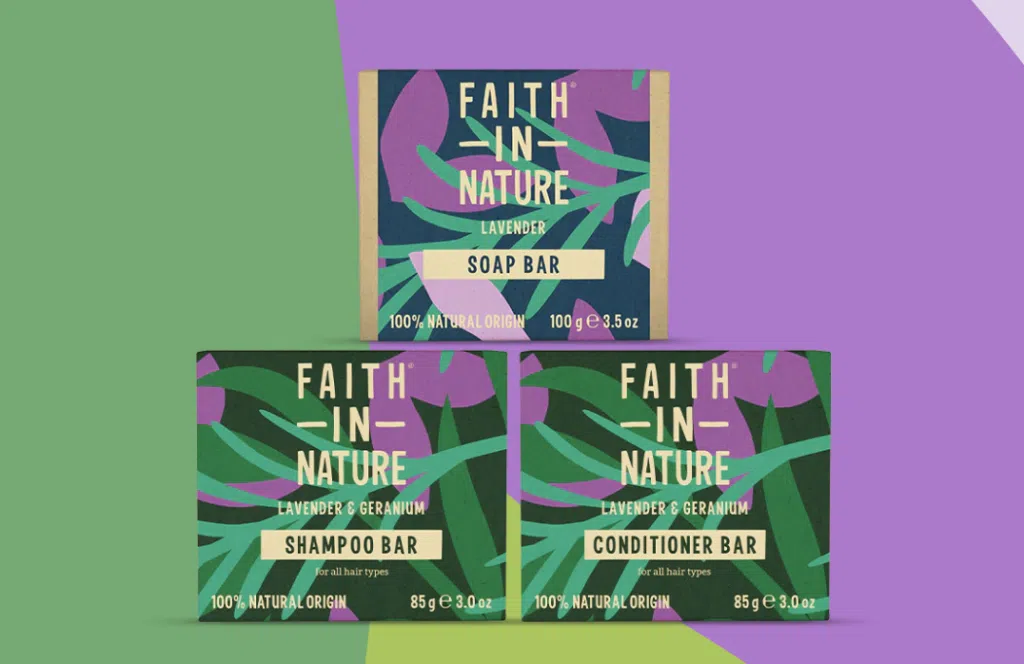 faith in nature zero waste products, shampoo, condition, soap frugal mum review