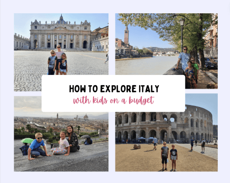 how to explore italy on a budget, our eurocamp road trip, family holiday, europe, frugal mum guide, what we spent, tips