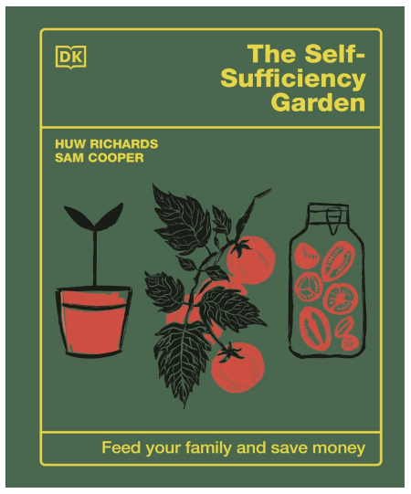 the self sufficiency garden, grow fruit and vegetables at home guide, frugal mum tips