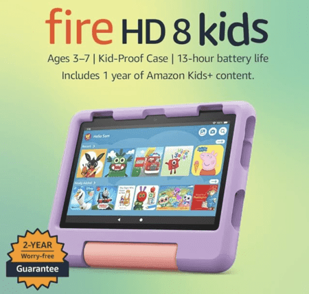 amazon kids fire tablet, guarantee