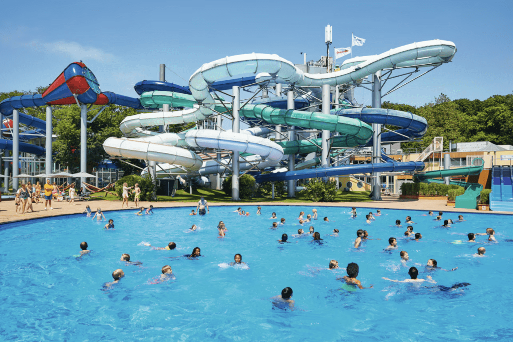 Eurocamp without a car, best car free holidays near an airport, frugal mum travel guide, photo of duinrell, the netherlands