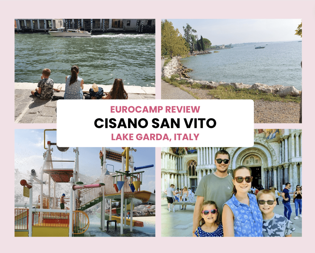 Camping Cisano San Vito, Eurocamp holiday, Italy, Lake Garda, frugal mum review