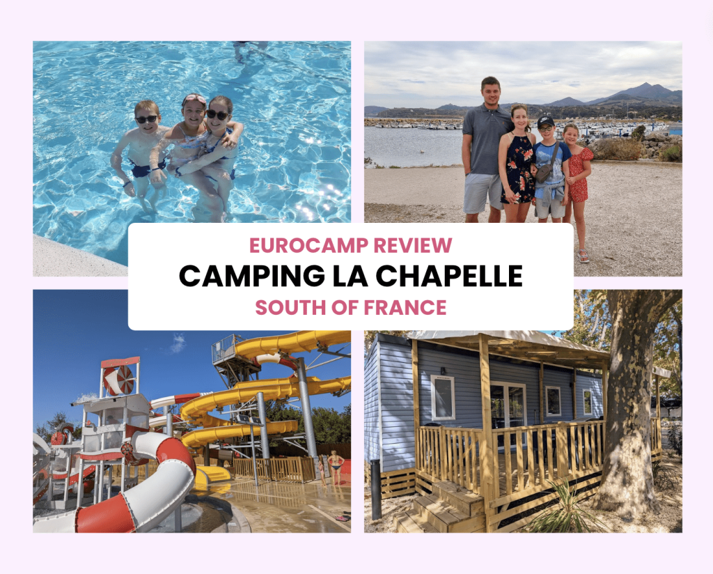 La Chapelle, Argeles, South of France, swimming pool, slides, flumes, Eurocamp holiday, frugal mum review