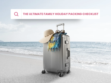 the ultimate family holiday packing checklist, travel guide with kids, frugal mum checklist