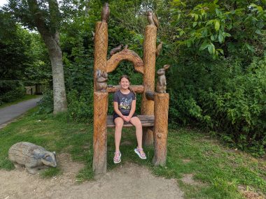 Kent with Kids, Brockhill Country Park Review, Hythe, free day out, frugal mum guide