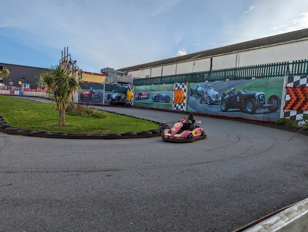The Ultimate Butlins Bognor Regis frugal mum Holiday Guide, Review, photo of go karts