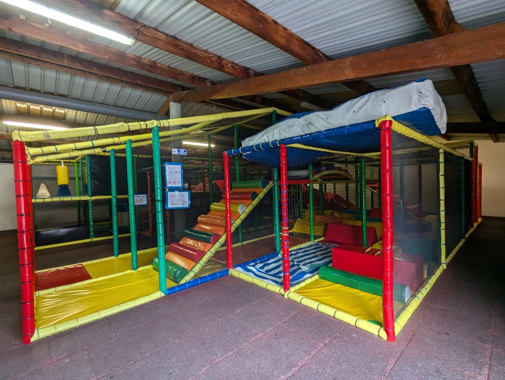 Eurocamp Holiday Review, Chateau de Galaure Campsite, France, frugal mum review, photo of soft play