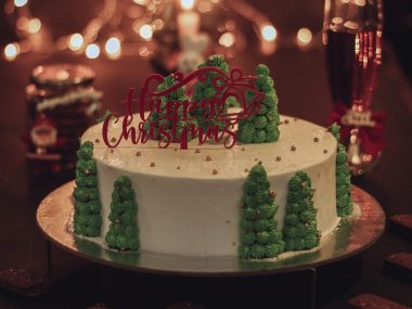 traditional uk christmas fruit cake