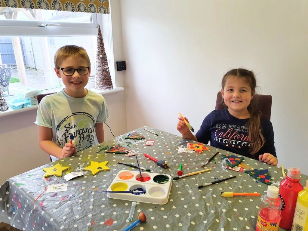 frugal mum children, christmas craft