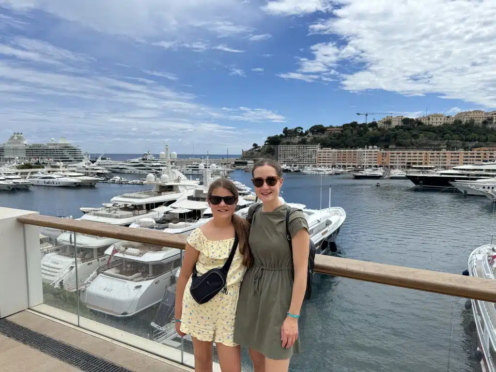 South of France, frugal mum photo monaco harbour