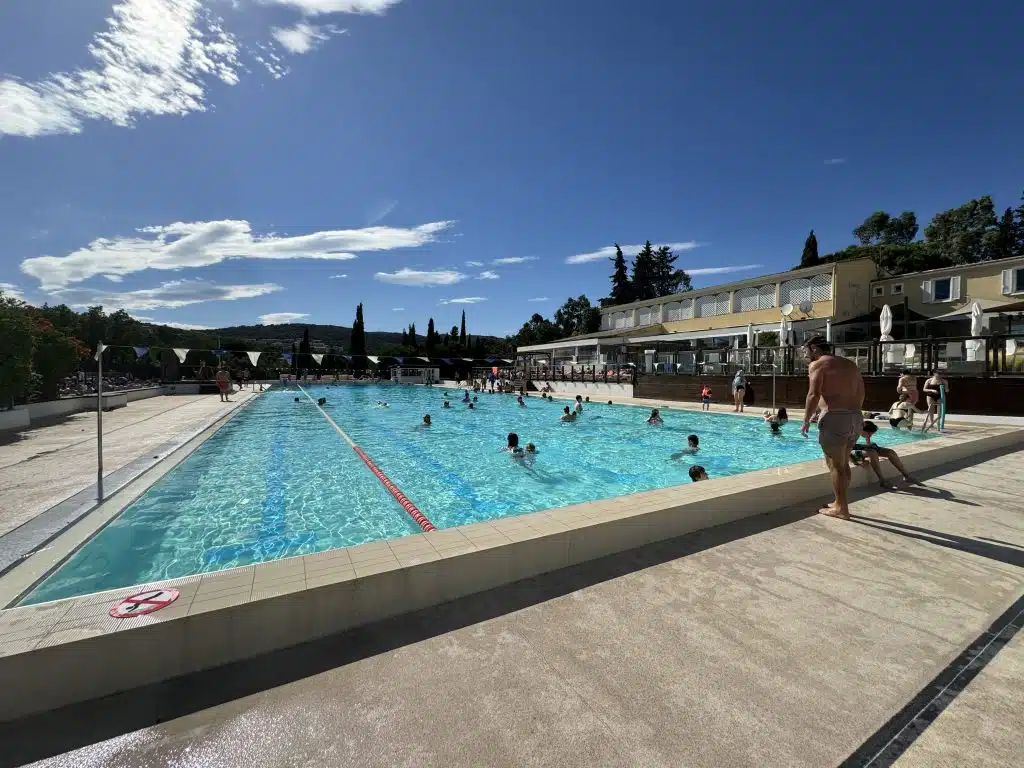 Eurocamp Holiday Review, Domaine des Naiades, Grimaud, South of France, frugal mum photo swimming pool