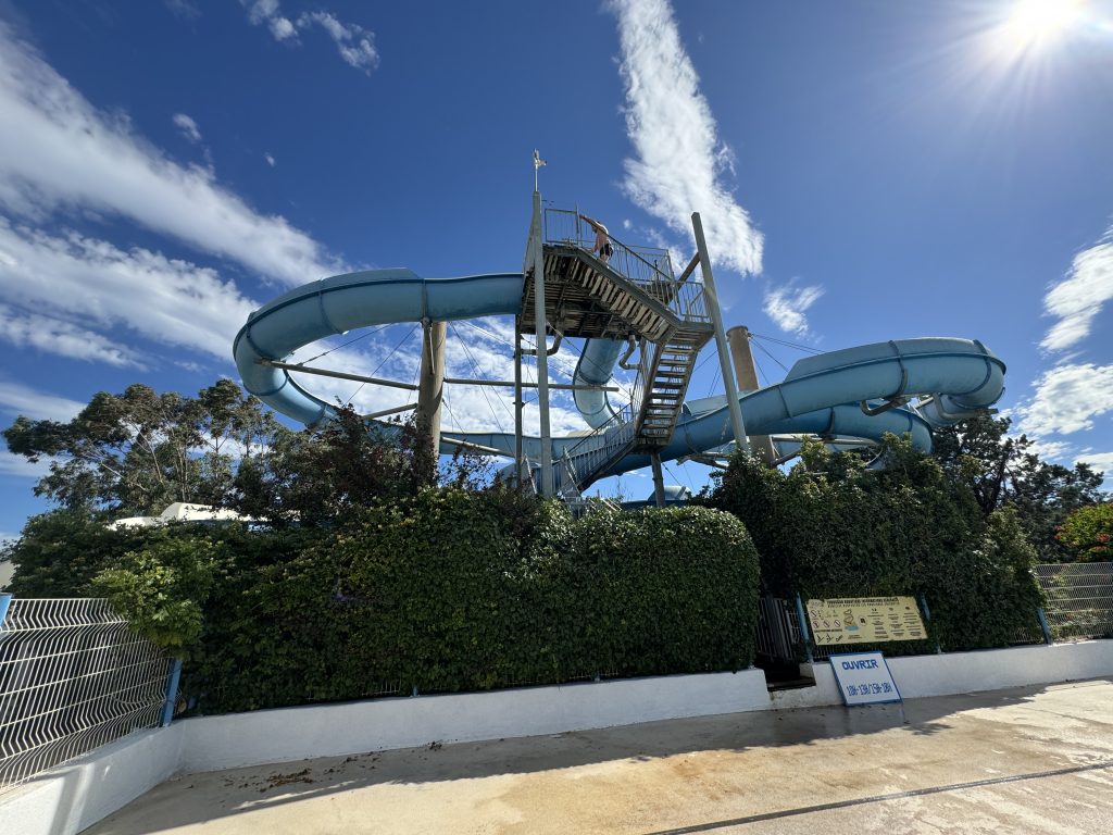 Eurocamp Holiday Review, Domaine des Naiades, Grimaud, South of France, frugal mum photo waterslides