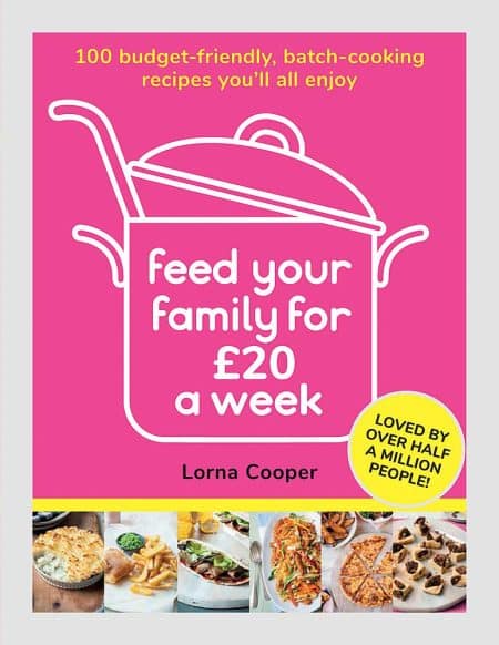 feed your family for £20, cookbook, best budget cookbooks, frugal mum, save money on food shop tips