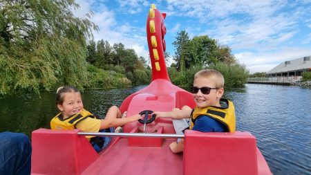 Wales, Hafan y Mor Haven Holiday Park, Pwllheli North Wales, frugal mum children, pedal boats, review, haven